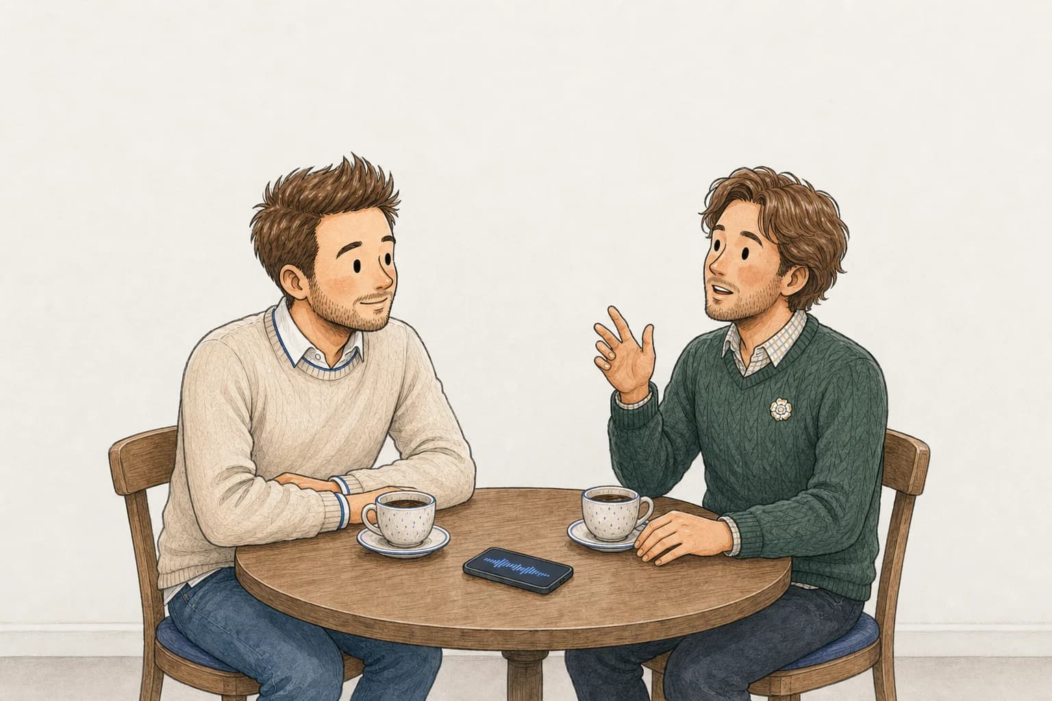 Speaking illustration